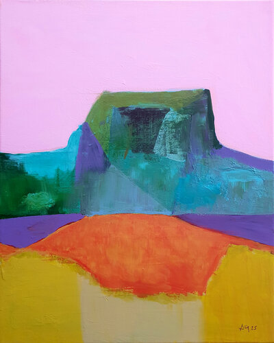 Rocher No III di Philippe Abril, Pittura in vendita su Singulart