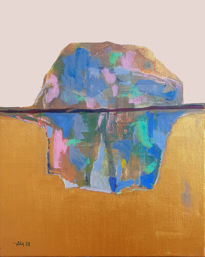 Rocher No V van Philippe Abril, Schilderij te koop op Singulart