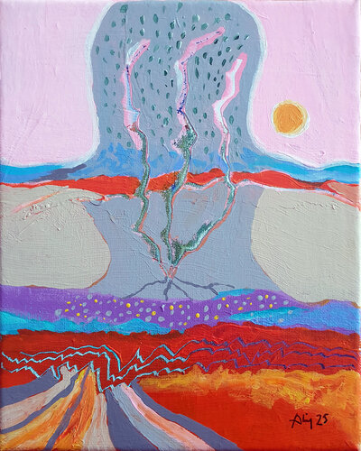 Sud, sud-est di Philippe Abril, Pittura in vendita su Singulart