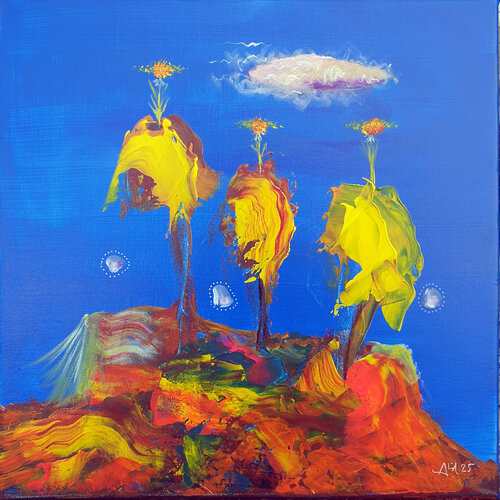 Chamanes von Philippe Abril, Malerei kaufen auf Singulart