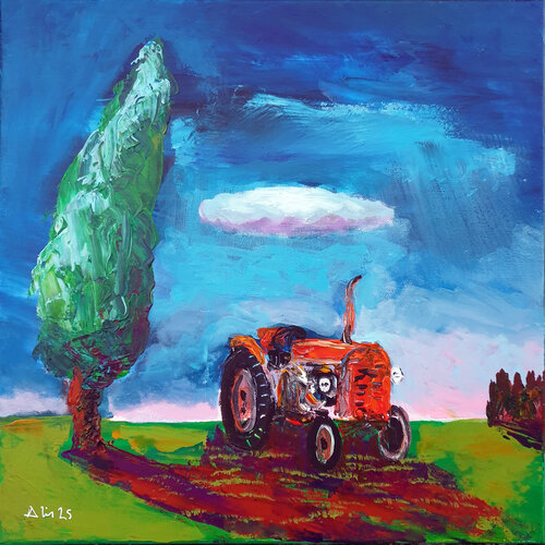 La terre di Philippe Abril, Pittura in vendita su Singulart