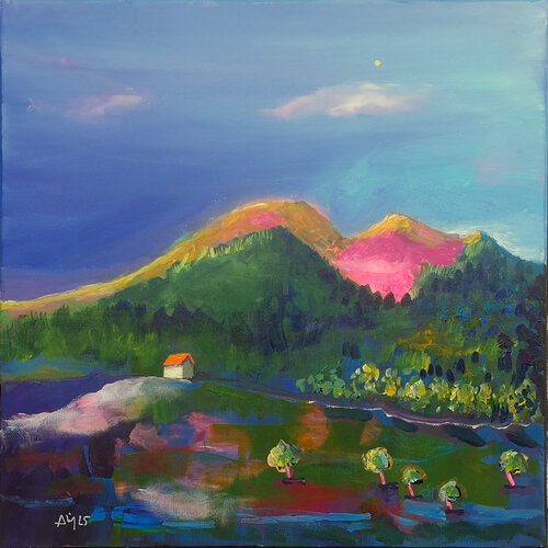 Etoile du matin van Philippe Abril, Schilderij te koop op Singulart