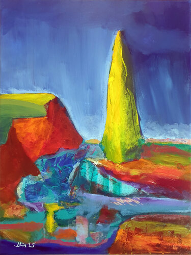 Juillet 2476 di Philippe Abril, Pittura in vendita su Singulart