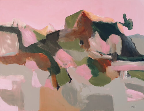 Montagne rose van Philippe Abril, Schilderij te koop op Singulart