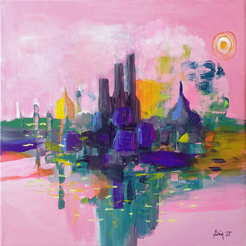 L'heure attendue von Philippe Abril, Malerei kaufen auf Singulart