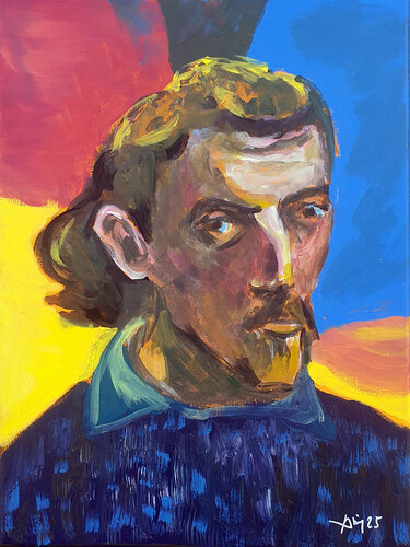 Paul Gauguin van Philippe Abril, Schilderij te koop op Singulart