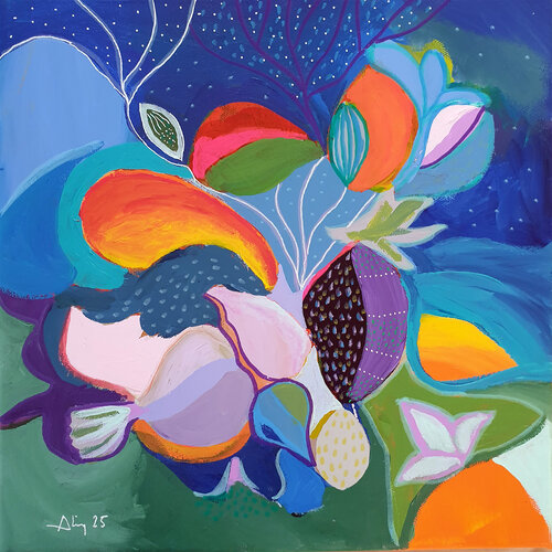 Fruits du jardin von Philippe Abril, Malerei kaufen auf Singulart