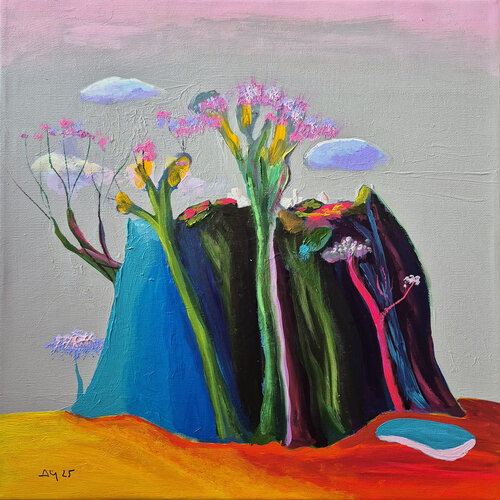 Ile abri di Philippe Abril, Pittura in vendita su Singulart