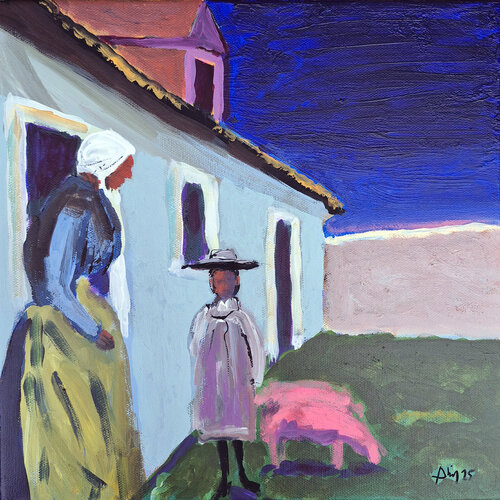 Deux gorets de Philippe Abril, Pintura a la venta en Singulart