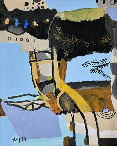 Chaise vide von Philippe Abril, Malerei kaufen auf Singulart