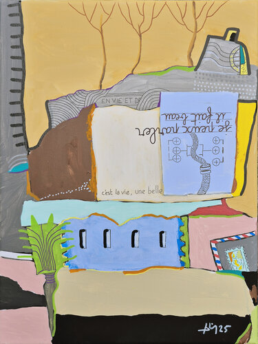 Je peux parler, il fait beau de Philippe Abril, Pintura a la venta en Singulart