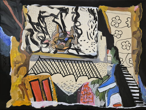 Mémoire vive II di Philippe Abril, Pittura in vendita su Singulart