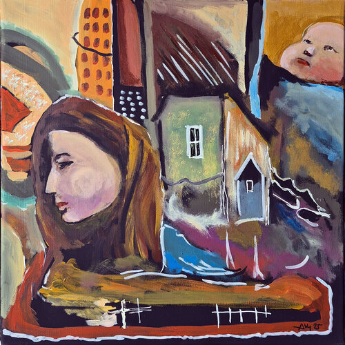 Stabat Mater von Philippe Abril, Malerei kaufen auf Singulart