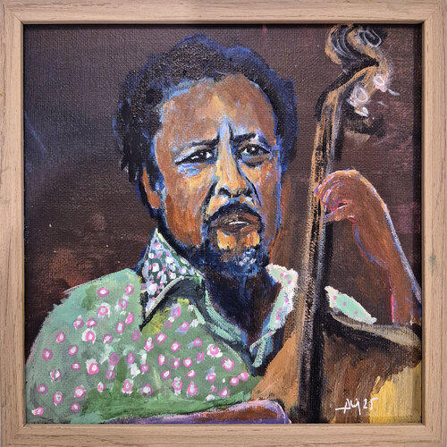 Charles Mingus par Philippe Abril, Peinture en vente sur Singulart