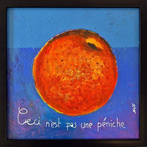 Ceci n'est pas une péniche di Philippe Abril, Pittura in vendita su Singulart