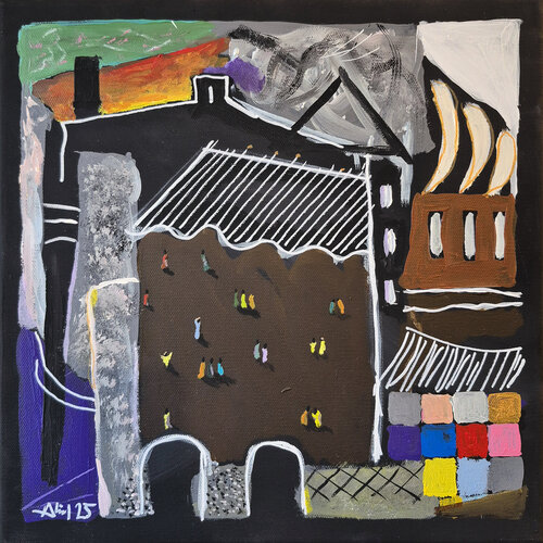 Vies minuscules de Philippe Abril, Pintura a la venta en Singulart