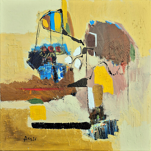 La tête d'or di Philippe Abril, Pittura in vendita su Singulart