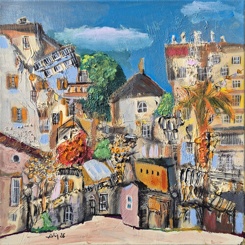 Vieux Nice di Philippe Abril, Pittura in vendita su Singulart