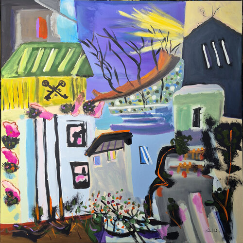 Dernière seconde avant le rêve by Philippe Abril, Painting for Sale on Singulart