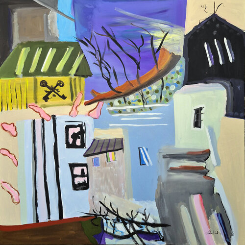 Dernière seconde avant le rêve by Philippe Abril, Painting for Sale on Singulart