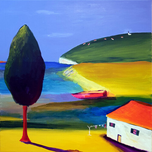 Petit pays di Philippe Abril, Pittura in vendita su Singulart