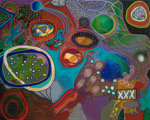Etoiles von Philippe Abril, Malerei kaufen auf Singulart