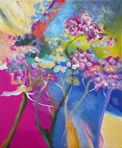 In memorian van Philippe Abril, Schilderij te koop op Singulart