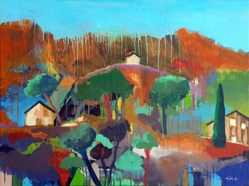 Effacement de la mémoire van Philippe Abril, Schilderij te koop op Singulart