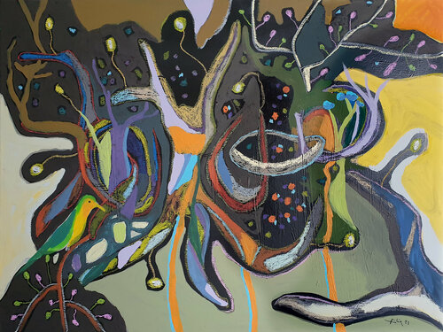 Vie secrète van Philippe Abril, Schilderij te koop op Singulart