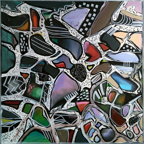 Le fragment retrouvé by Philippe Abril, 회화 for Sale on Singulart