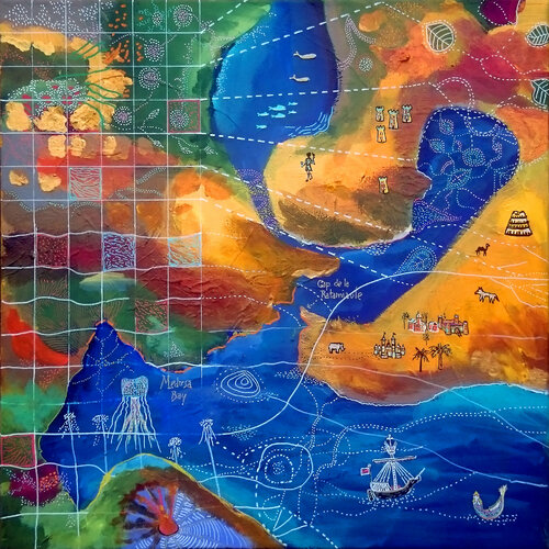 Medusa Bay di Philippe Abril, Pittura in vendita su Singulart