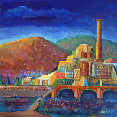 Utopie di Philippe Abril, Pittura in vendita su Singulart