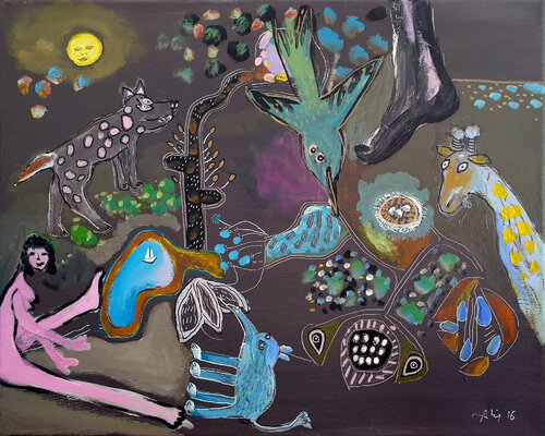 Crépuscule van Philippe Abril, Schilderij te koop op Singulart