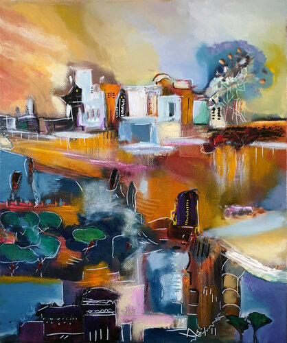 Ce rêve inachevé di Philippe Abril, Pittura in vendita su Singulart