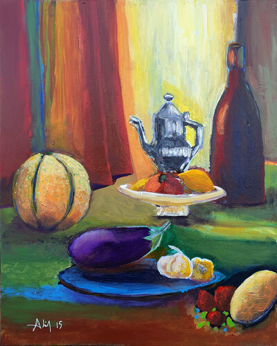 Still life di Philippe Abril, Pittura in vendita su Singulart