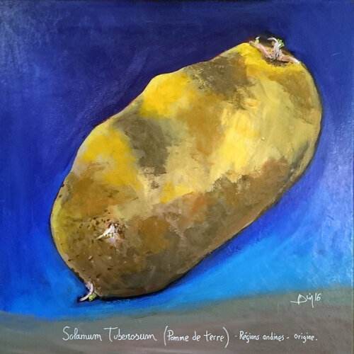 Potato Queen di Philippe Abril, Pittura in vendita su Singulart