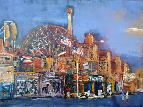 Coney Island promenade Philippe Abril
