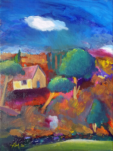 Orage di Philippe Abril, Pittura in vendita su Singulart