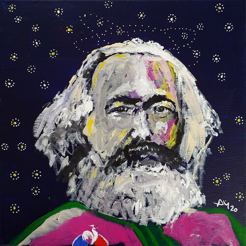 La révolution est un sport de combat di Philippe Abril, Pittura in vendita su Singulart