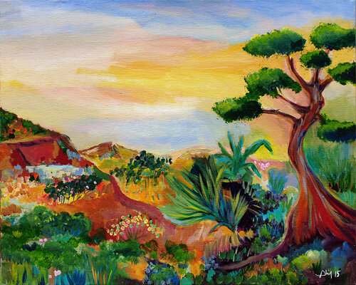 Tous les ailleurs von Philippe Abril, Malerei kaufen auf Singulart