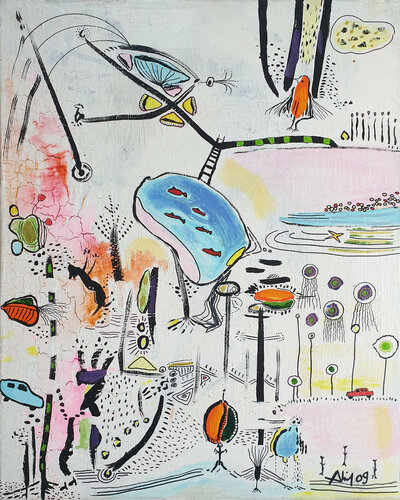 Eco-Système de Philippe Abril, Pintura a la venta en Singulart