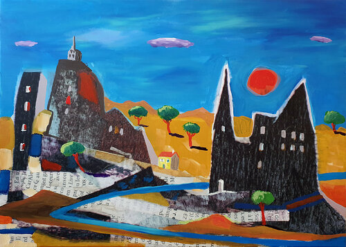 Elle a tout inventé di Philippe Abril, Pittura in vendita su Singulart