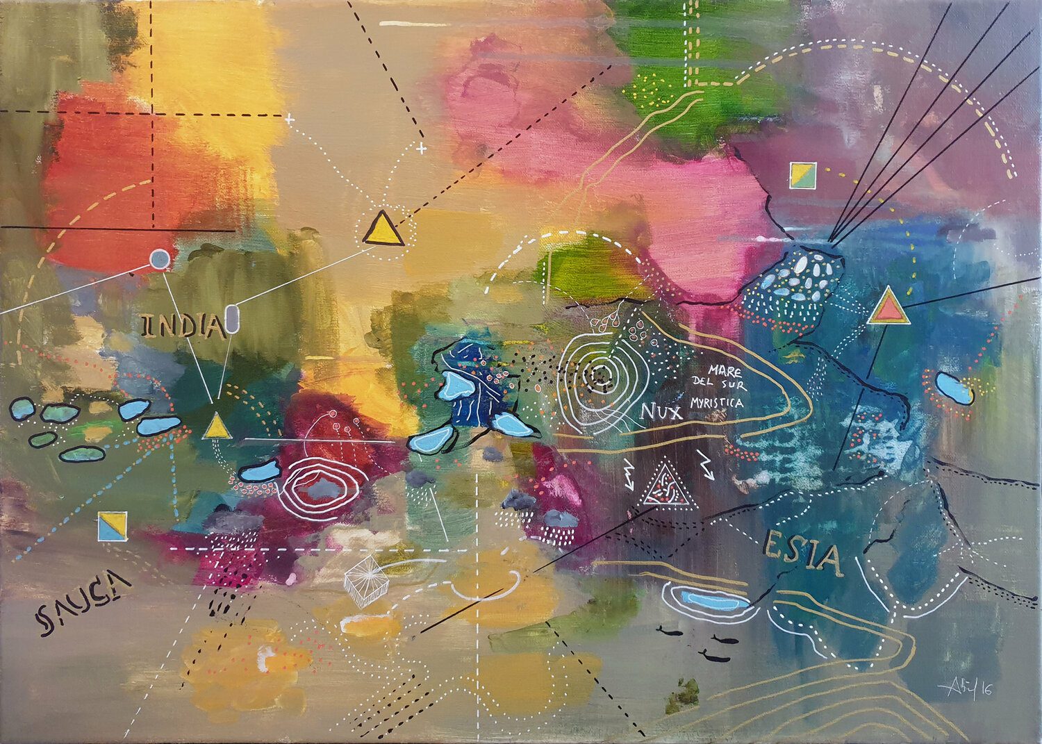 Carte imaginaire Philippe Abril