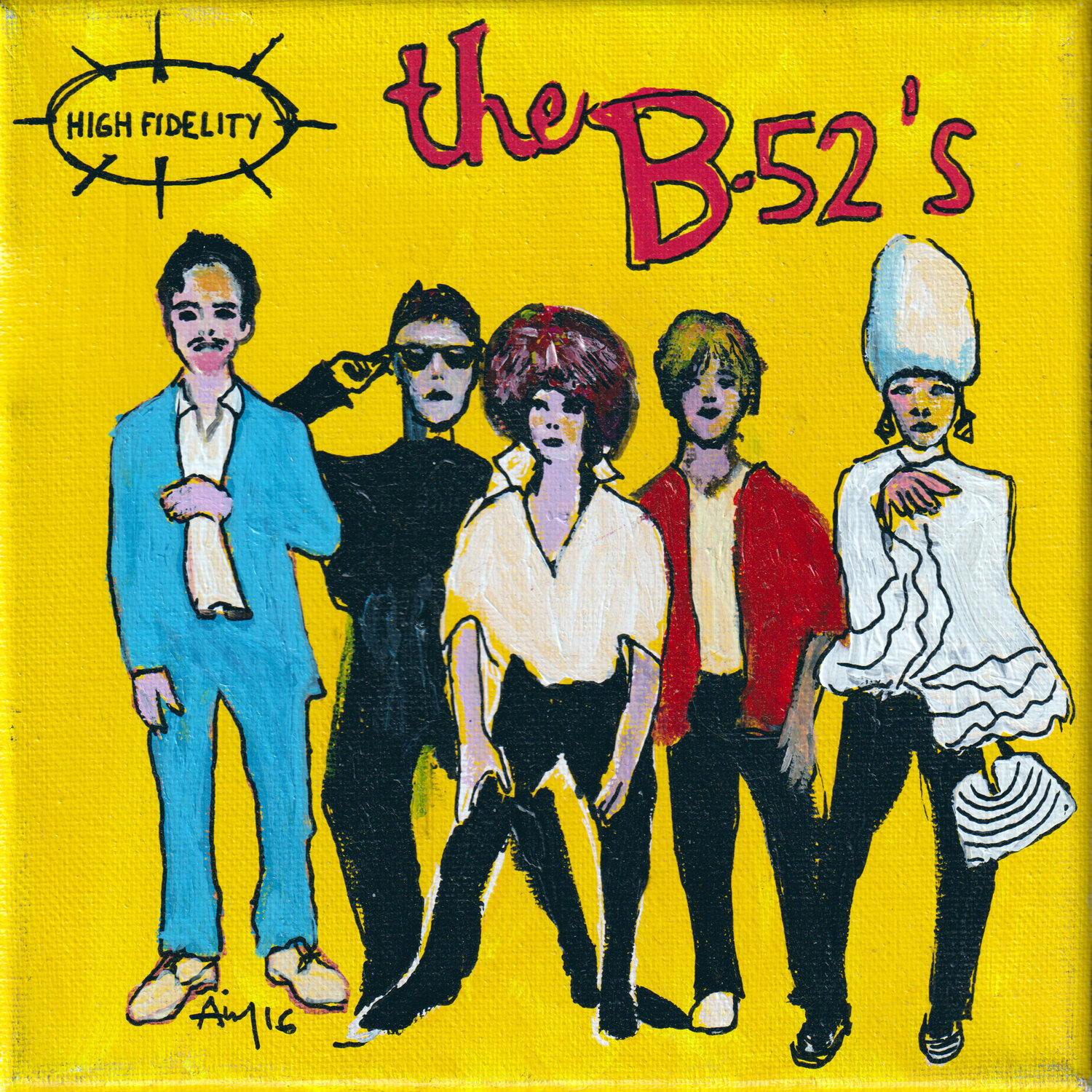 B'52 - Rock lobster 1979 by Philippe Abril (2016) : Painting