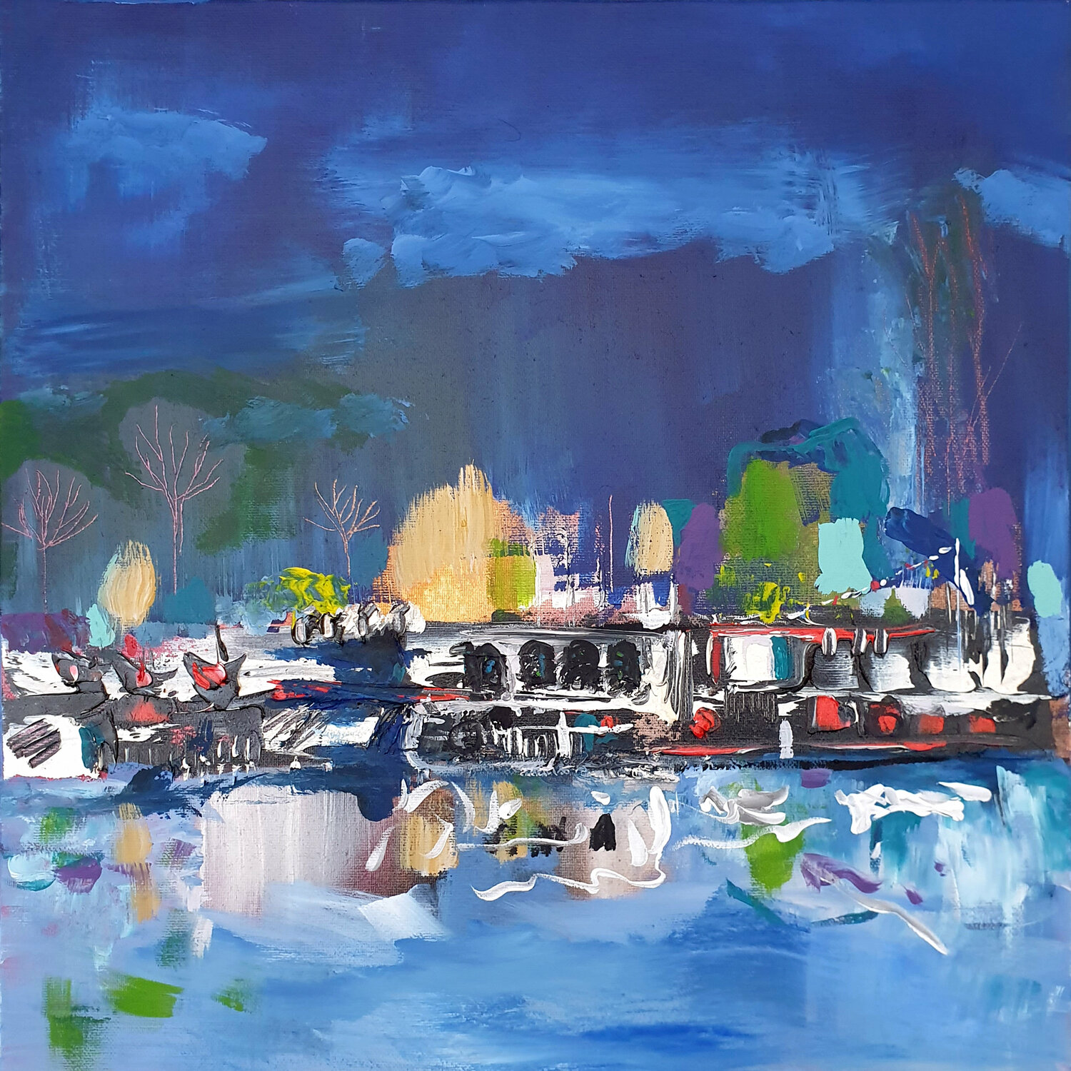 Péniche à Nogent Philippe Abril