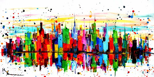 New York di Kspersee, Pittura in vendita su Singulart