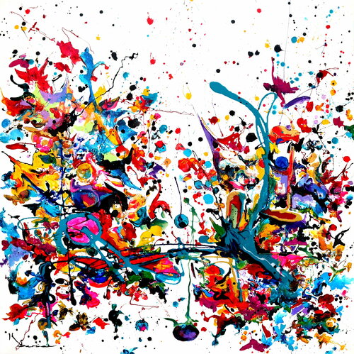 Vibration des couleurs von Kspersee, Malerei kaufen auf Singulart