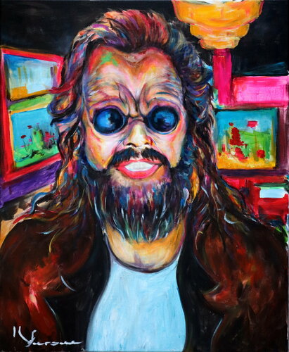 Boris the animal di Kspersee, Pittura in vendita su Singulart