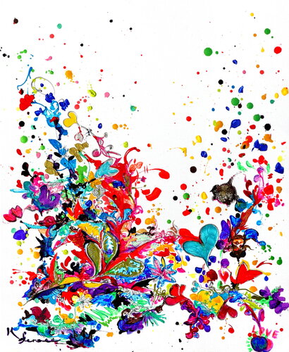 Amour de la nature di Kspersee, Pittura in vendita su Singulart