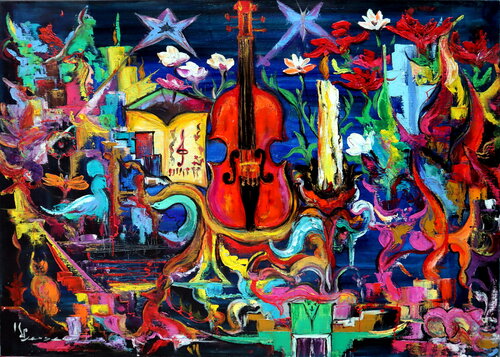 Concerto von Kspersee, Malerei kaufen auf Singulart
